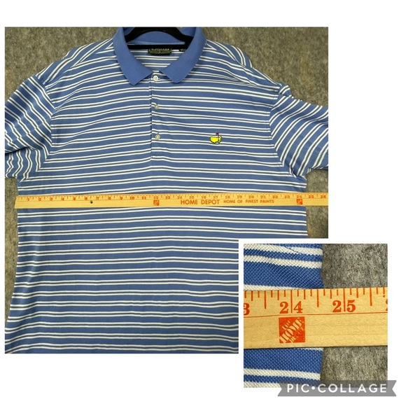 Masters Collection 60's 2-Ply Mercerized Classic Golf Athleisure Polo Shirt XL - Picture 5 of 12